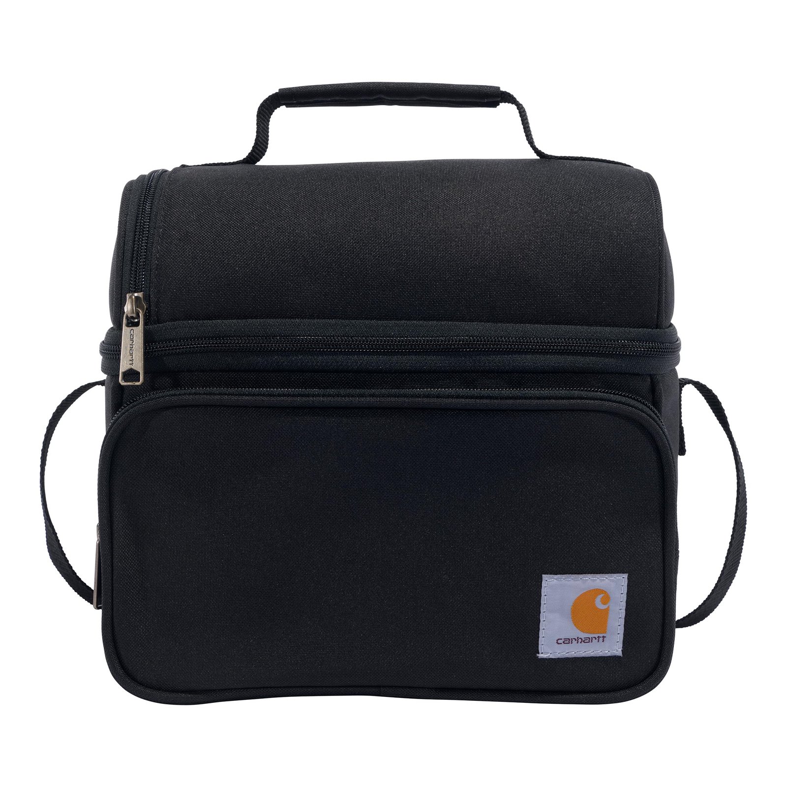 Carhartt Camping Cooler, Worksite Lunchbox, Soft Shell Lunch Bag for Construction Sites, Work and Everyday Use, Black